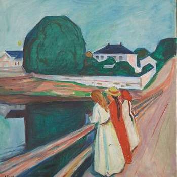 Palazzo Reale Milano, exposition Munch. Le ragazze sul ponte